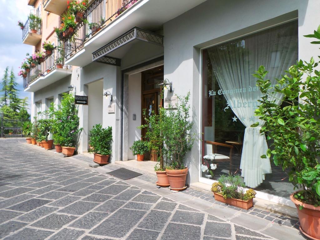 Hotel La Congiura Dei Baroni Teggiano Eksteriør bilde