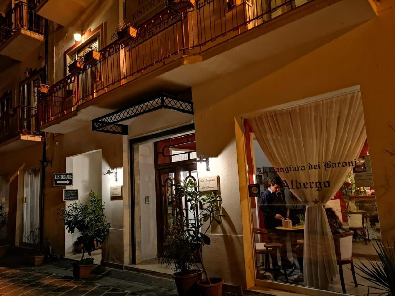 Hotel La Congiura Dei Baroni Teggiano Eksteriør bilde